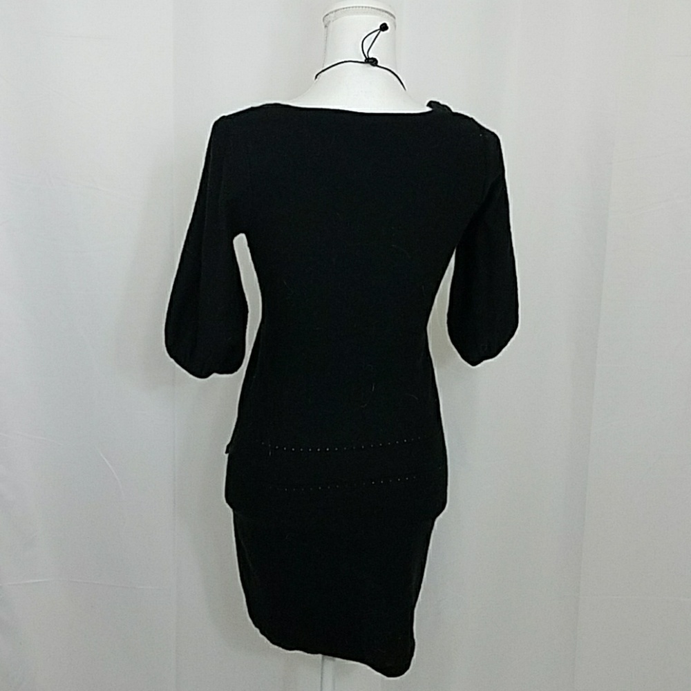 🍍Black Sweater Dress - Picture 3 of 7